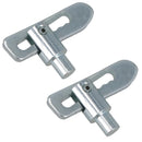 Weld-On Antiluce 12mm Barrel 8mm Boss Fasteners Tailgate Drop Catch Trailer Truck Horsebox