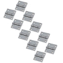 Polished Door Butt Hinge Stainless Steel 50mm x 50mm 316 Marine Cabin