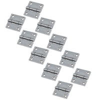 Polished Door Butt Hinge Stainless Steel 50mm x 50mm 316 Marine Cabin
