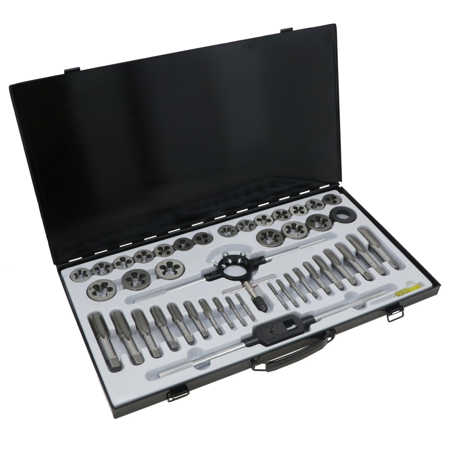 Metric MM Large M6 - M24 Tap and Die Set Thread Rethreading Set Tools 45pc