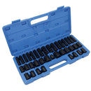 Metric and Imperial Shallow and Deep Impact Sockets 3/8" and 1/2" Drive 37pc