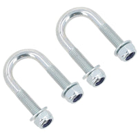 M8 Round Bend U Bolt 21mm x 50mm Width x Length Pipe Clamp Fixing