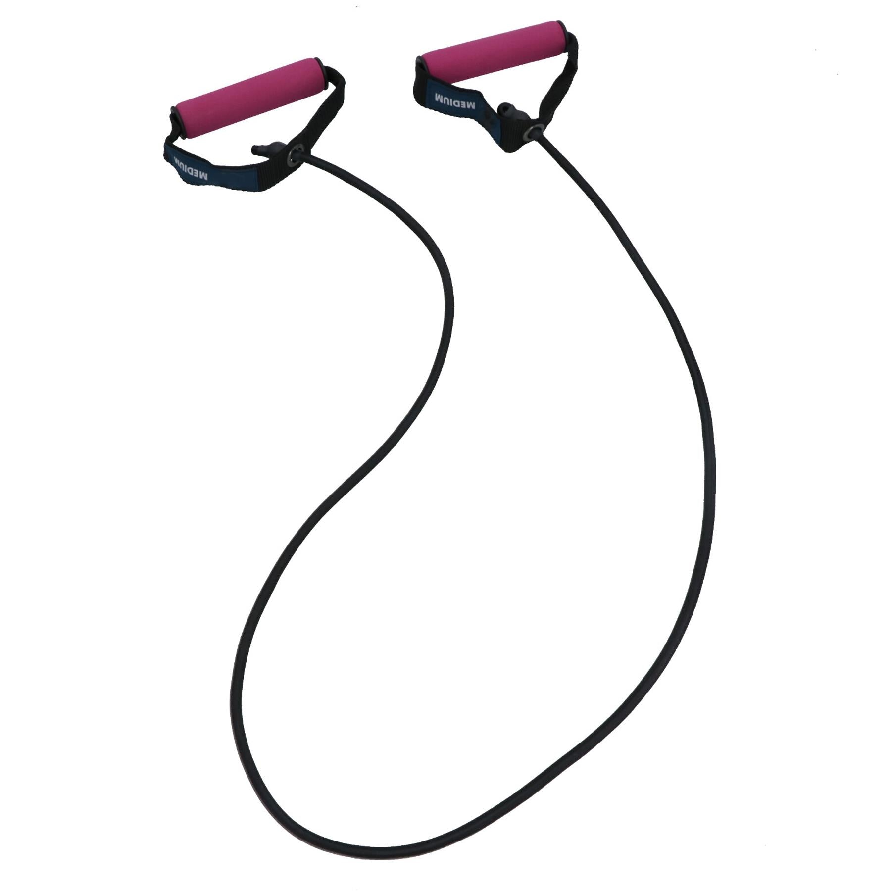 Resistance Tube Bands with Handles Yoga Gym Home Workout Fitness Exercise