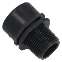 Polypropylene PP Threaded Reducing Socket Male – Female 3/4in – 1/2in BSP