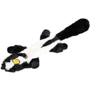 Plush Super Soft Unstuffed Skunk Dog Toy With Squeak 8x10x58cm