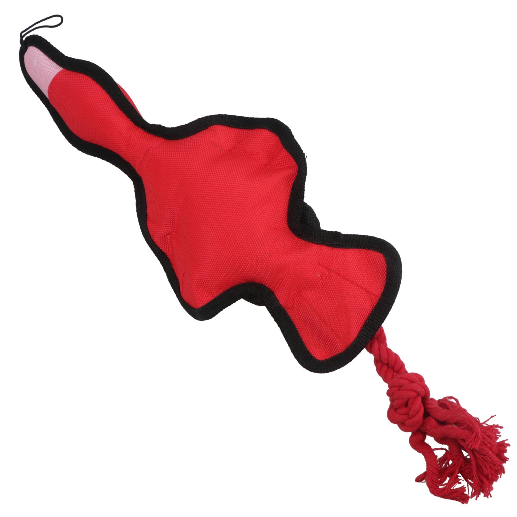 Rotes Kreuz Schlepptau Ente Doy Spielspielzeug mit Quietsche 40x18x6cm