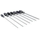 Lot de 6 tournevis Torx Star extra longs et inviolables T10 – T30, lame de 250 mm