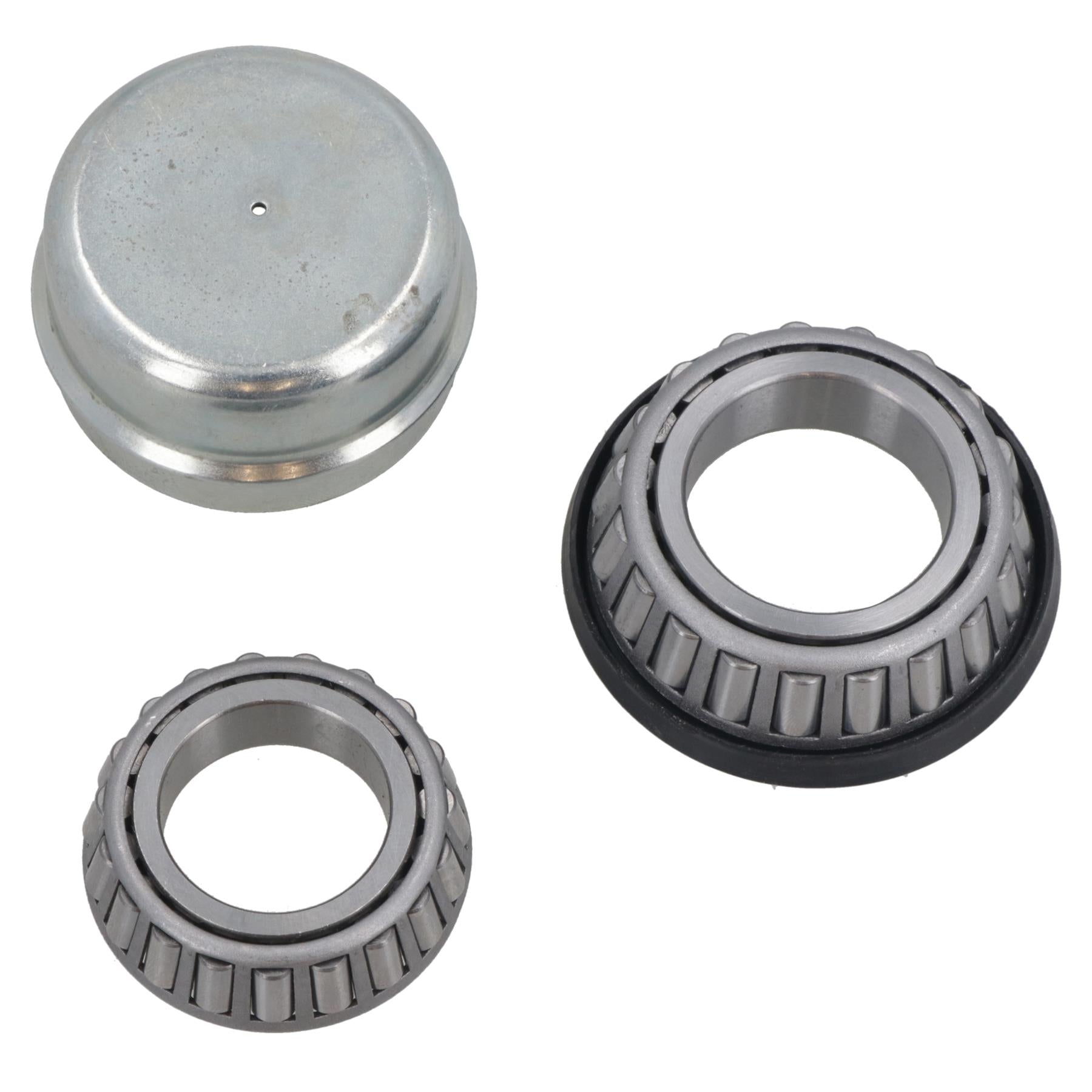 Trailer Wheel Hub 5.5" (139.7mm) PCD Bearings Wheel Bolts & Cap Indespension