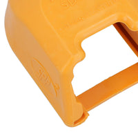 Anhängerkupplung aus gepresstem Stahl, weiche Abdeckung, Schutz für hohe Sichtbarkeit, Orange