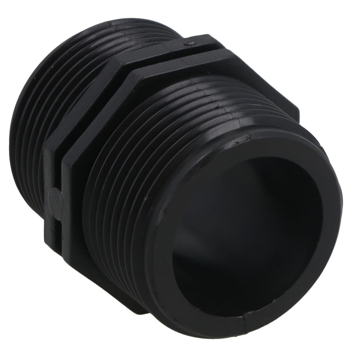 Polypropylene PP Male Nipple Thread Pipe Fitting Sockets 1-1/4in – 1-1/4in BSP