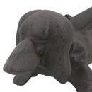 Grattoir à bottes pour teckel, butée de porte pour chien, coin en fonte pour boue, maison pour animaux