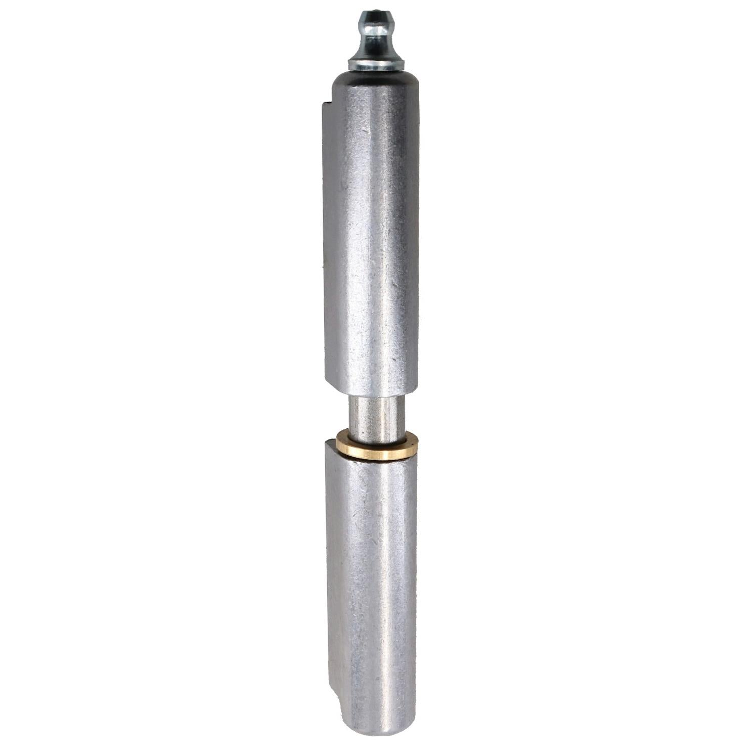 Heavy Duty Weld-On Bullet Hinge - Steel With Brass Pin, 6 Inch, For Trailers, Gates, BBQ