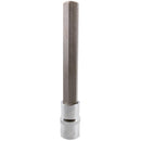 14mm Hex Allen Key Long Bit Internal Socket Metric 1/2" Drive 140mm Length Cr-V