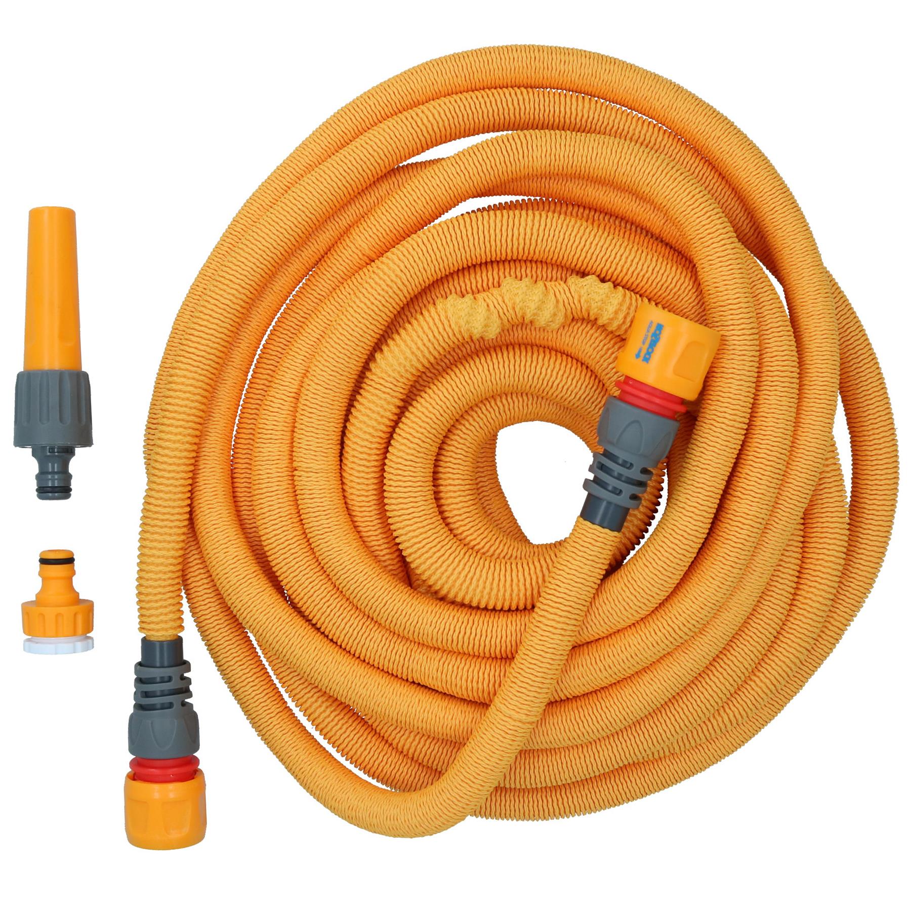 Hozelock Expanding Garden Hose Pipe Watering Wonderhoze 25 Metres Anti-kink