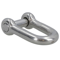 Countersunk Pin Dee Shackle 12mm Hex Socket Rigging Link Stainless Steel 316