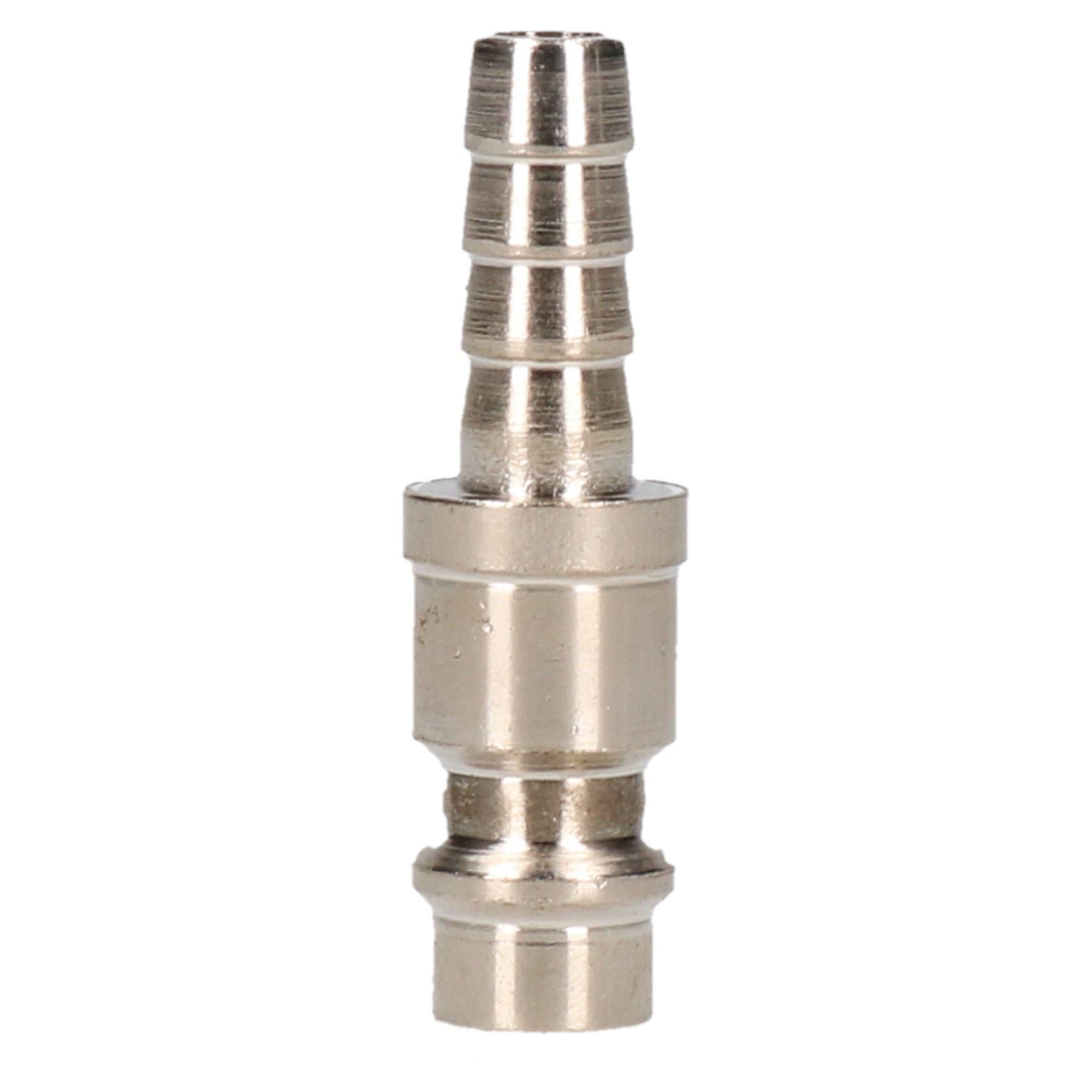 EURO Air Hose Connector Fitting Quick Release Pack With Hose Tail Barb 2pk