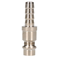EURO Air Hose Connector Fitting Quick Release Pack With Hose Tail Barb 2pk