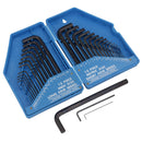Allen / hex key 30pc set metric 0.7mm - 10mm / imperial / AF 0.028 - 3/8 LSR30