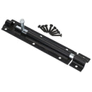 6" / 150mm Tower Bolt Latch Sliding Lock Gate Shed Door Padbolt & Fixings