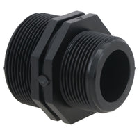 Polypropylene PP Male Threaded Pipe Reducing Nipple 2in x 1-1/2in BSP