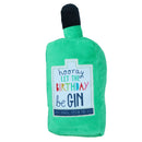 Dog Puppy Gift Birthday Gin Bottle Plush Toy Drink Themed Soft Plush Toy Present