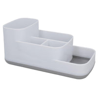 Organisateur de salle de bain Support de rangement pour maquillage Brosse à dents Essentiels de toilettage