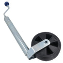 Caravan Jockey Wheel 48mm with Wide Wheel 210mm Diameter Trailer