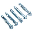 Heavy Duty Metal Plasterboard Cavity Hollow Wall Anchors With Screws 52mm