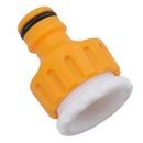 Outdoor Tap Garden Hose Connector 3/4in Thread + 1/2in Reducer Watering