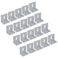 ABL Angle Bracket Corner Fastener Reinforcing Plate 60mm x 40mm x 60mm