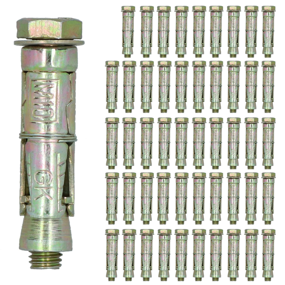 M10 10mm X 70mm Expansion Rawl Bolt For Masonry Sleeve Anchors Fastene m10-10mm-x-70mm-expansion-rawl-bolt-for-masonry-sleeve-anchors-fastene