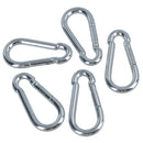 Carabiner Hook Clip Snap Hook Spring Loaded 8mm x 80mm 150kg Capacity