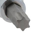 T50 Male Torx Bit Star Socket 3/8" Drive Standard Internal Chrome Vanadium Steel