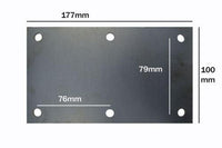 350 kg Anhänger-Set, Federung, Anhängerkupplung, Lichter, Schutzbleche, 5 m Kabel, Räder