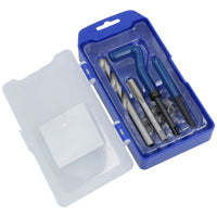 M10 x 1.0mm Metric Thread Repair Kit Helicoil Set for Damaged Threads 15pc
