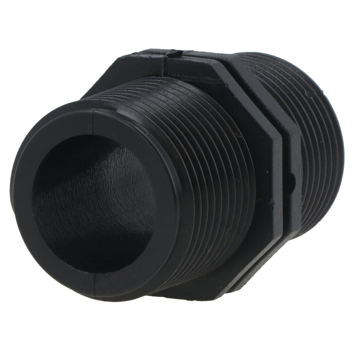 Polypropylene PP Male Nipple Thread Pipe Fitting Sockets 3/4in – 3/4in BSP