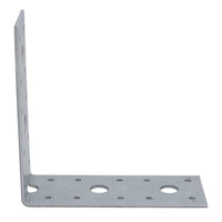 Timber Joist Angle Bracket Fastening Plate Galvanised Steel 125 x 125 x 50mm