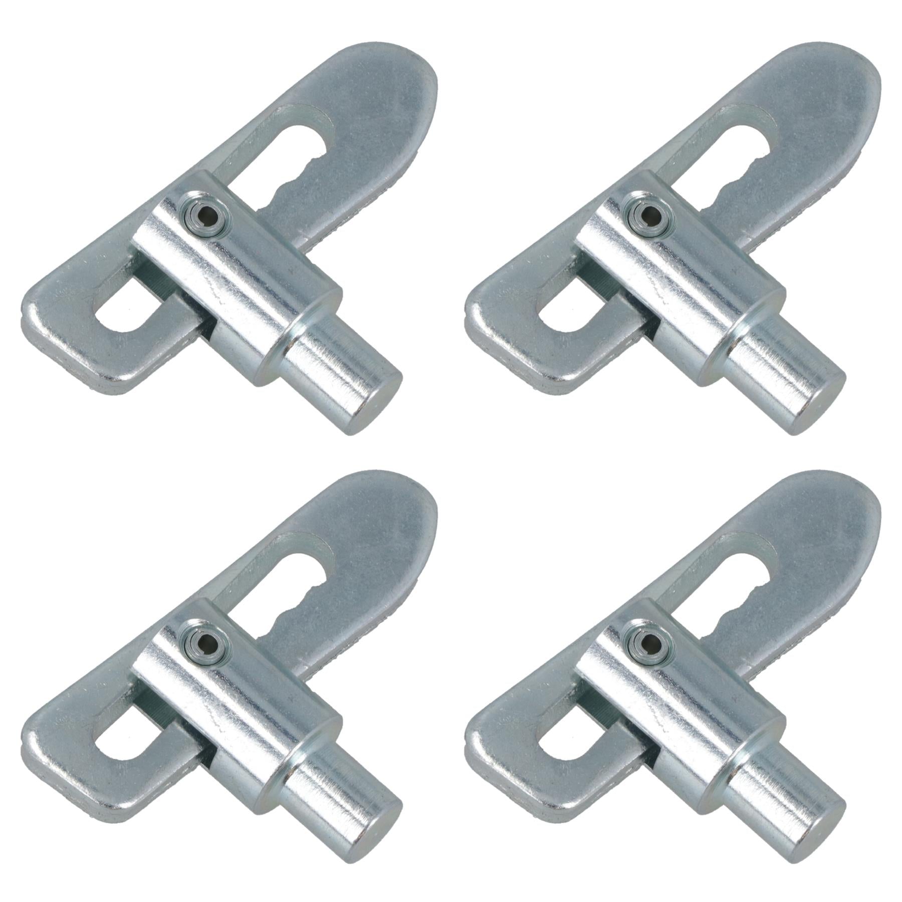Weld-On Antiluce 12mm Barrel 8mm Boss Fasteners Tailgate Drop Catch Trailer Truck Horsebox