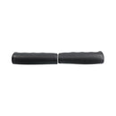 Rubber Handlebar Grips With Finger Groove Mold Cycle Anti-Slip For Most Bikes