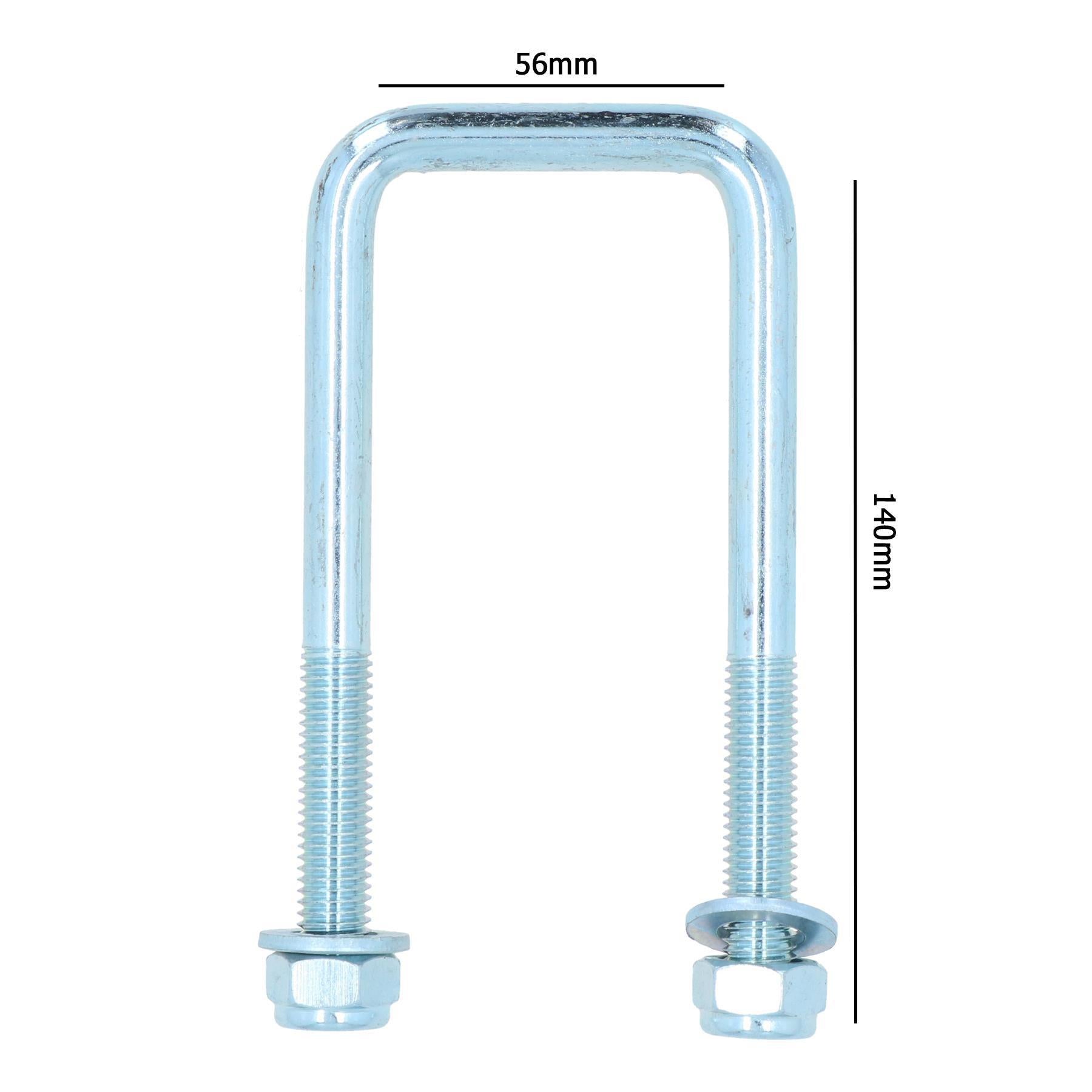 M10 U-Bolt N-Bolt 56mm x 140mm High Tensile for Boat Trailers