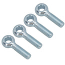 M10 40mm Eye Bolt Single Bolt Zinc Plated Threaded Rings DIN444 Catenary Wire
