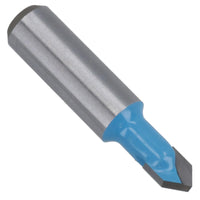 TCT V Groove Router Cutter Cutting Bit 9.5mm D 90 Degree Angle 1/2" Shank