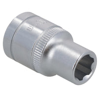 Douille hexagonale simple peu profonde à 6 pans, entraînement 1/2" 10 mm, métrique, Super Lock Bergen