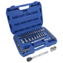 Metric And Imperial AF SAE Shallow And Deep Socket Set 50pcs 6mm - 19mm