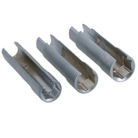 Glow Plug Sockets Suitable For Cable Restricted Access 8mm 9mm 10mm 3pc