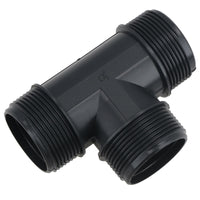 Polypropylene PP 1-1/2in BSP Male Threaded 90° Tee Piece Equal Tees