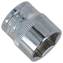 21mm 3/8" Drive Shallow Metric Socket Single Hex / 6 sided Bergen