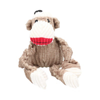 Woodland Small Sock Monkey Knott Plush Durable Dog Puppy Toy 6x12x22cm