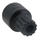 Douilles à embouts cannelés triples carrés Stubby Impact M4 – M12 MT14 – MT18, lot de 9 pièces