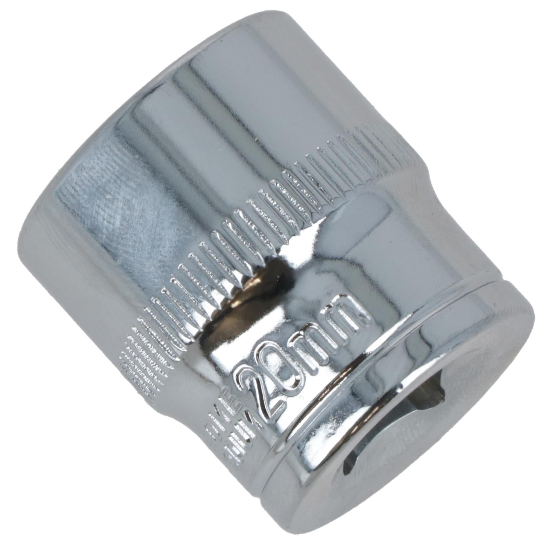 20mm 3/8" Drive Shallow Metric Socket Single Hex / 6 sided Bergen